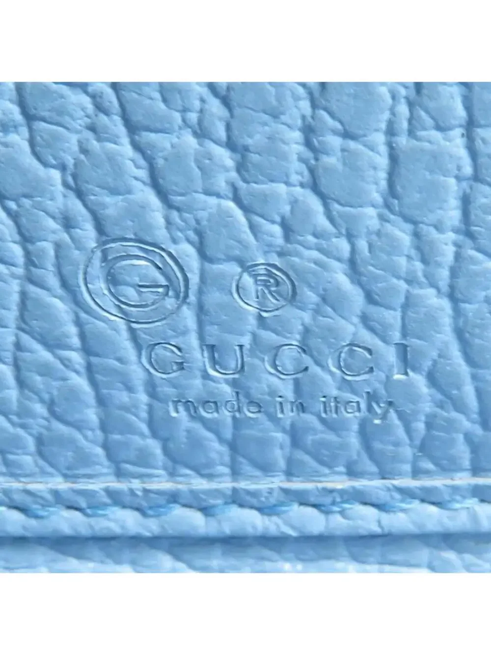 Auth Gucci Zip Around Long Wallet Light #268209G22B - Picture 9 of 11